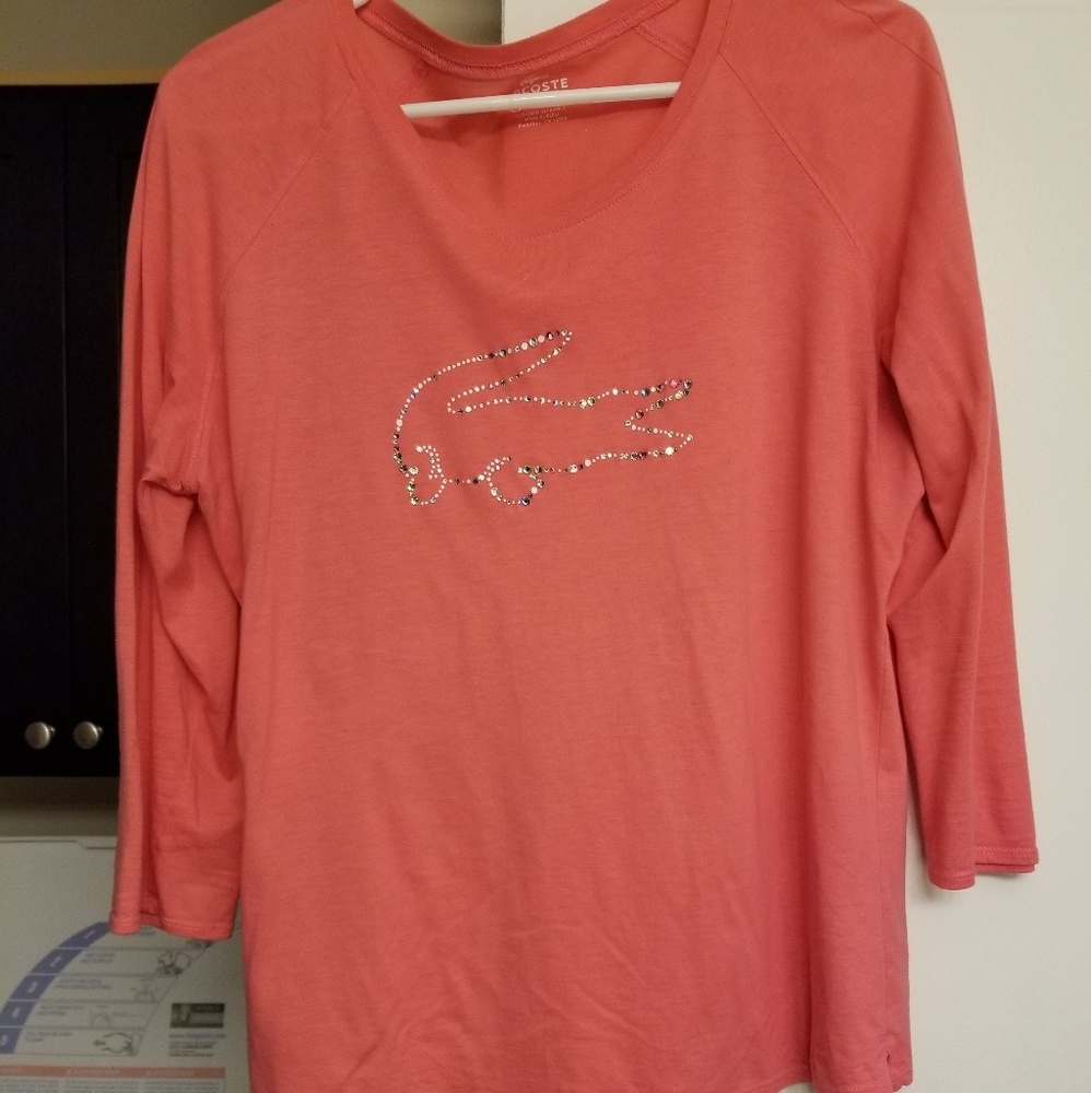 Lacoste Rhinestone shirt